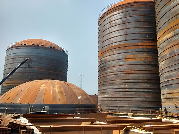 新城焦粉钢板仓